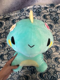 Round1 Exclusive Kawaii Dinosaur Plush Mint Green Dino Plush NEW w/ Tag