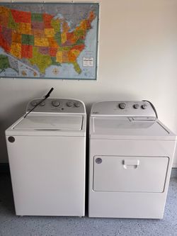 Whirlpool Washer and Dryer Set. 2 years Old