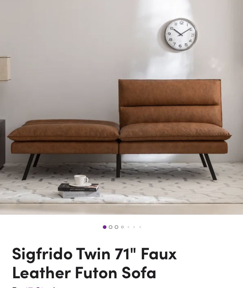Futon Sofa or Bed Optional, Split Seating