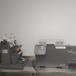 QL-300 Label Printer and Removal System 