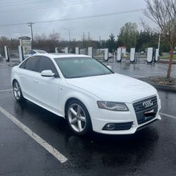 2012 Audi A4 Quattro S-line