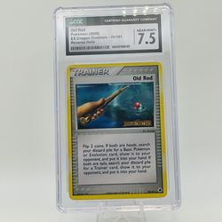Dragon Frontiers Old Rod Reverse Holo 78/101 - 2006 Pokemon CGC 7.5