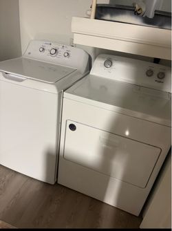 Washer and dryer