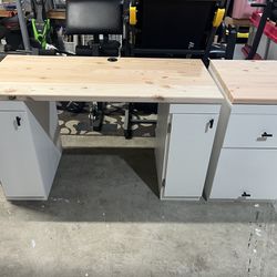 Office desk and drawer