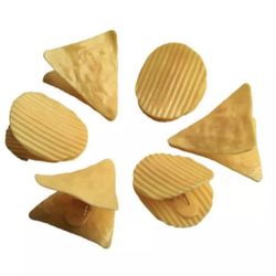 10 Pcs Cute Chip Clips Plastic Potato Shape Funny Chip Clips Sealing Food Clips