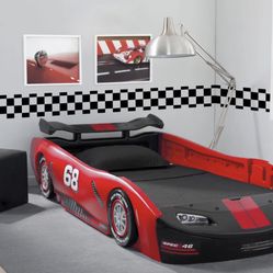 Delta Turbo Race Car Bed - Twin