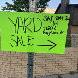 YARD SALE - WEST JORDAN