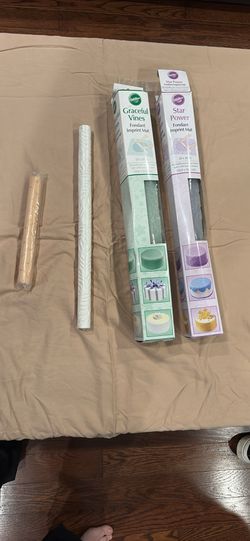 Fondant Rollers and Imprint Mat