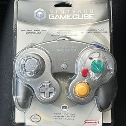 Sealed OEM Nintendo GameCube Controller Platinum
