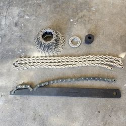 10 Speed Chain Cassette Chain Whip And Lock Ring Tool For Bikes 