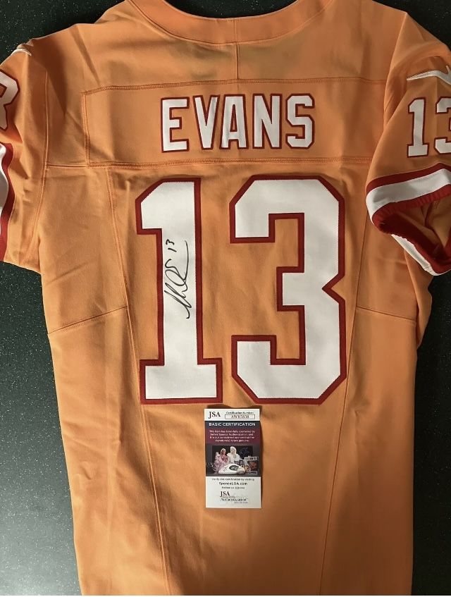 Mike Evans Signed Tampa Bay Buccaneers Nike F.U.S.E. Jersey