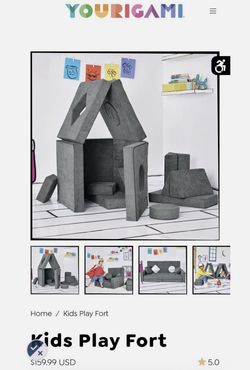 Youragami Play Couch-gray