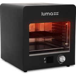 Brand New In The Box- Luma Electric Steak Grill, Portable Indoor Countertop Oven with Griddle, Smokeless Electric Infrared Grill, Heats up to 1450 Deg
