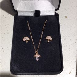 Mushroom Jewelry Set