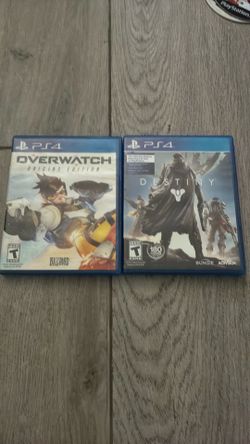 PS4 Destiny and Overwatch Origins bundle