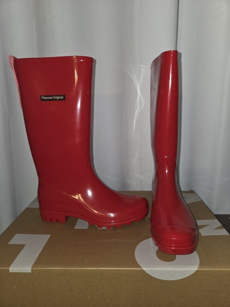 Planone Original Red Rubber Boots