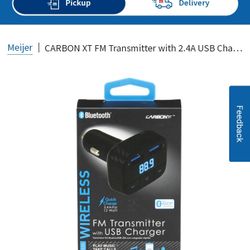 Carbon Xt Fm Bluetooth Transmitter 