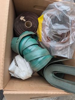 Vinyl binding rolls