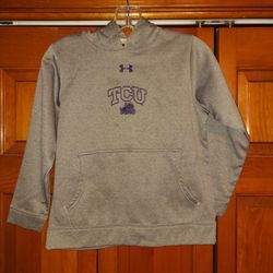 YOUTH SMALL TCU HOODIE SWEATSHIRT 