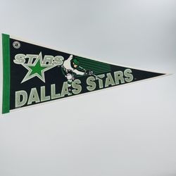 Dallas Stars Vintage Hockey NHL Full Size Pennant 30" Wincraft 