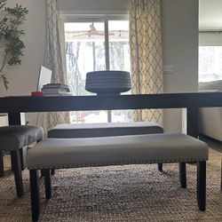 7ft Veneer Wood Table 