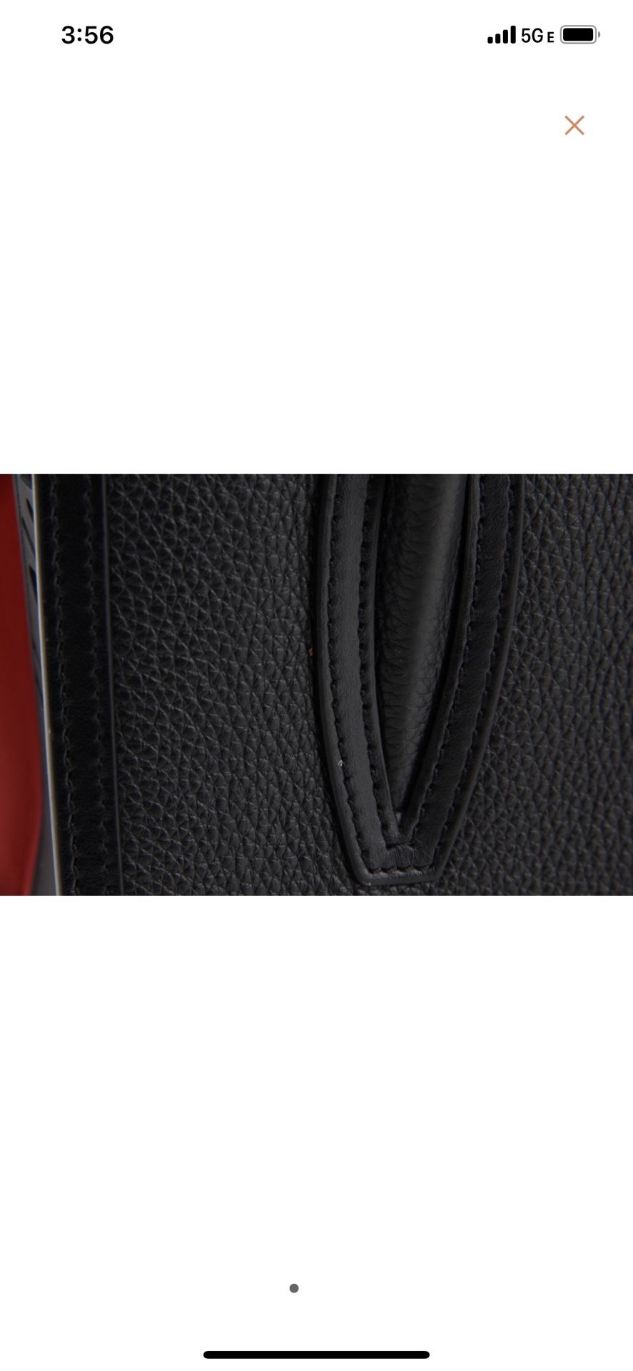Christian Louboutin Paloma mini tote bag in Empire black calfskin