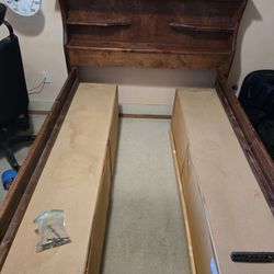 Wooden Full Size Bed Frame