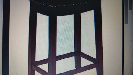 Linon Claridge Backless Counter Stool, 24" Seat Height, Brown