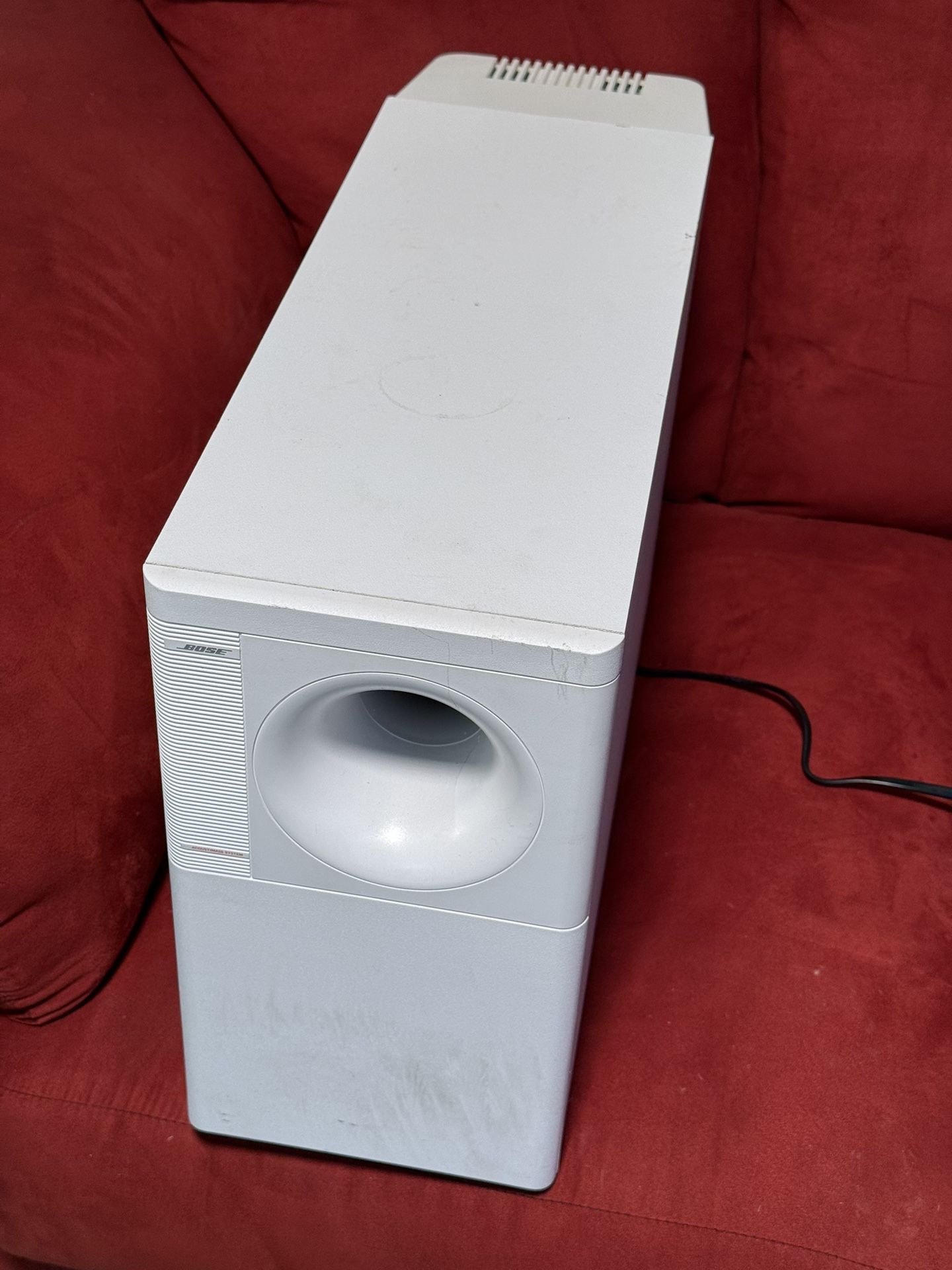Bose White Subwoofer , Good Condition