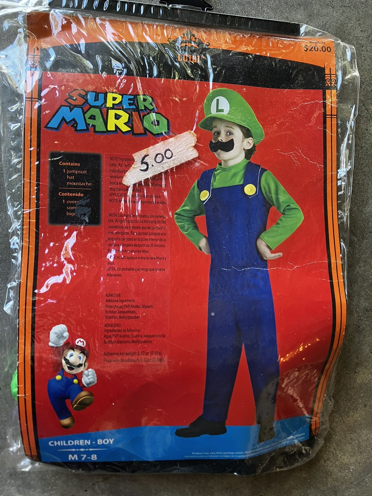 Luigi Halloween costume