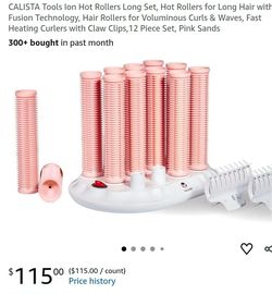 Ion hot rollers long set 12 pcs
