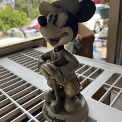 Disney Bobble Head Golfing Mickey Mouse 