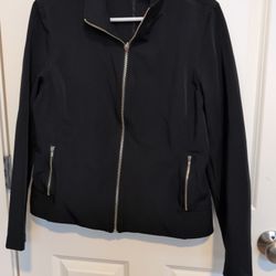 Classic Black Isaac Mizrathi Jacket, Medium 