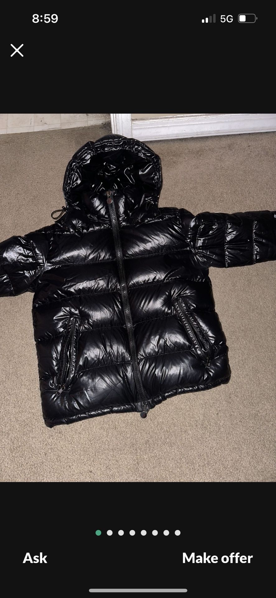 Moncler maya Size 3