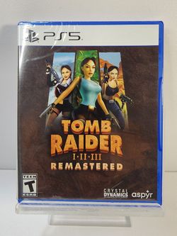 PS5 Tomb Raider ll-ll-lll Remastered New Sealed