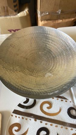 Serving plate x2 with fork