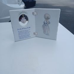 Precious Moments Book Figurine