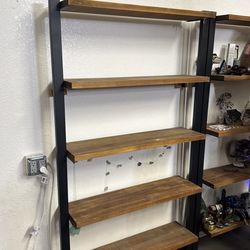 Wood shelve/rack - 5 shelves