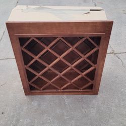 Wine Rack And Base Cabinet