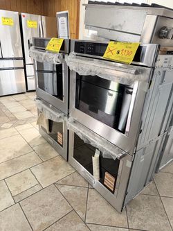 Stainless Steel Double Wall Oven