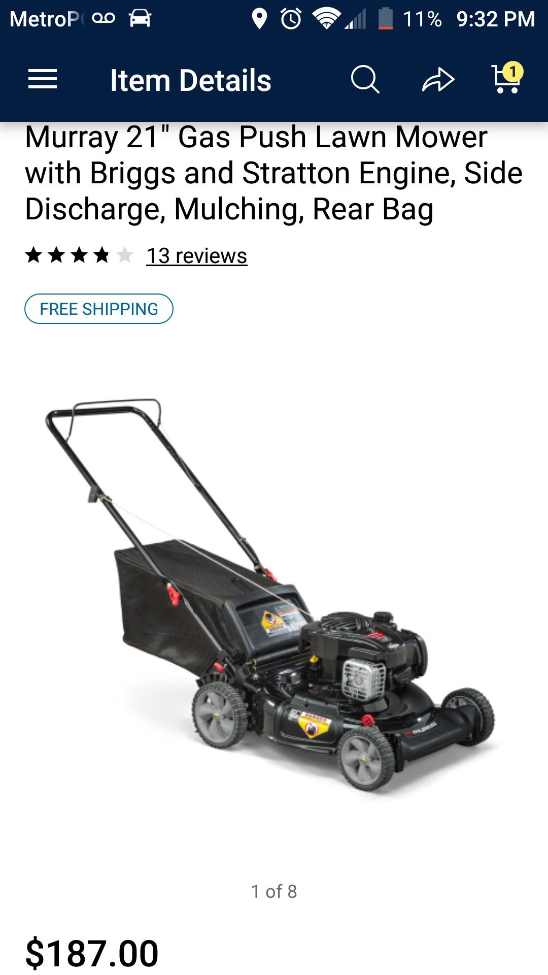 Brand new mower