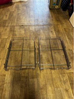 MOVING SALE - Sliding Cabinet Racks