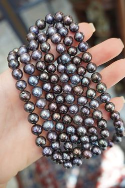 South Sea Black Pearl Vintage 100"
