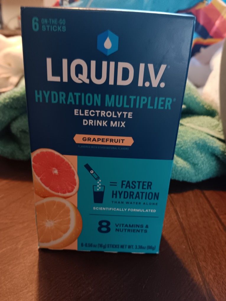 Unopened Grapefruit Liquid IV
