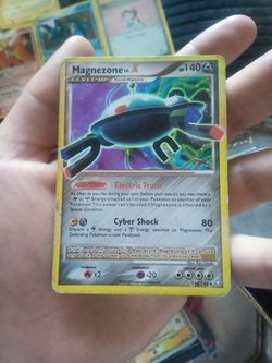 pokemon tcg magnezone lv x vintage good condition