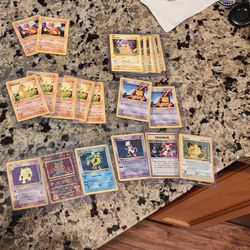 Base Set. All Cards Are Gradable. Excellent Condition 