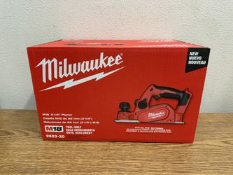 Milwaukee 2623-20 M18 18V Lithium-Ion Cordless 3-1/4 in. Planer (Tool-Only)