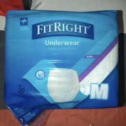 Adult Diapers, size M. Only $5 per Pack!