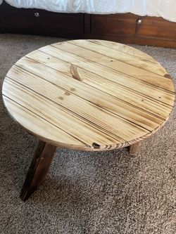 rustic coffee table or side table for decoration