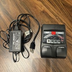 Digitech RP70 Guitar Multi-Effects Processor w/ adapater
